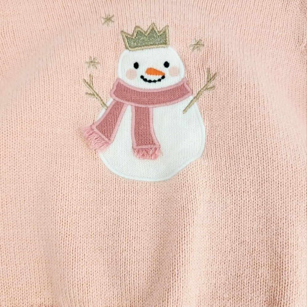 Cynthia Rowley Snowman Sweater and Skirt Set